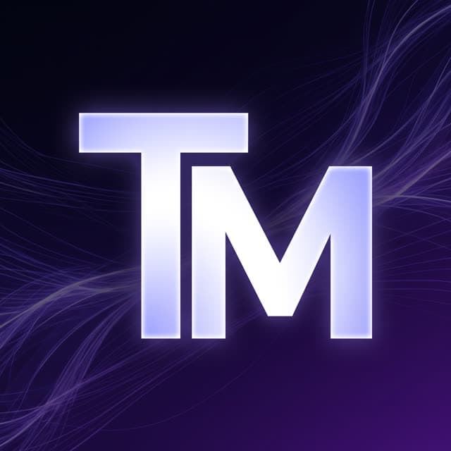 Logo Toni Motion — monogram TM